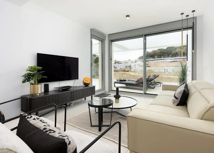 شقة 3065 Luxury In The Heart Of Elviria ماربيا